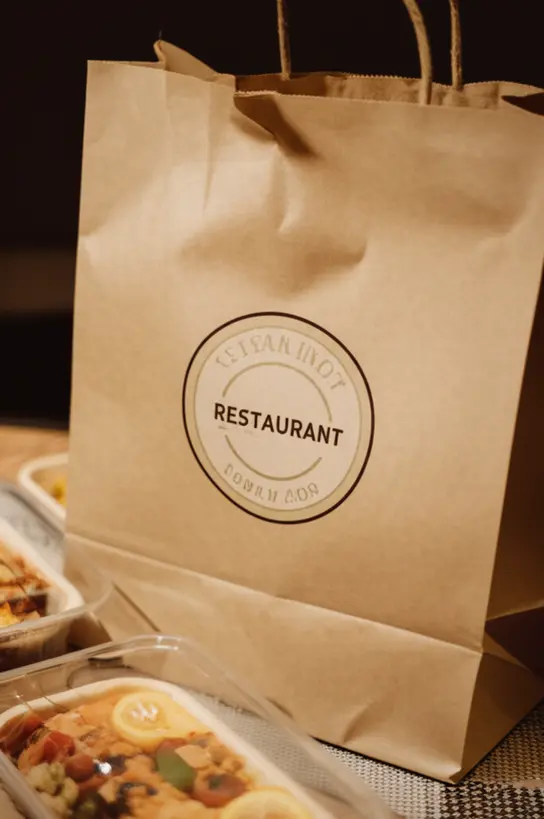 Saco Kraft no Delivery: Unboxing Perfeito e Marketing Eficaz