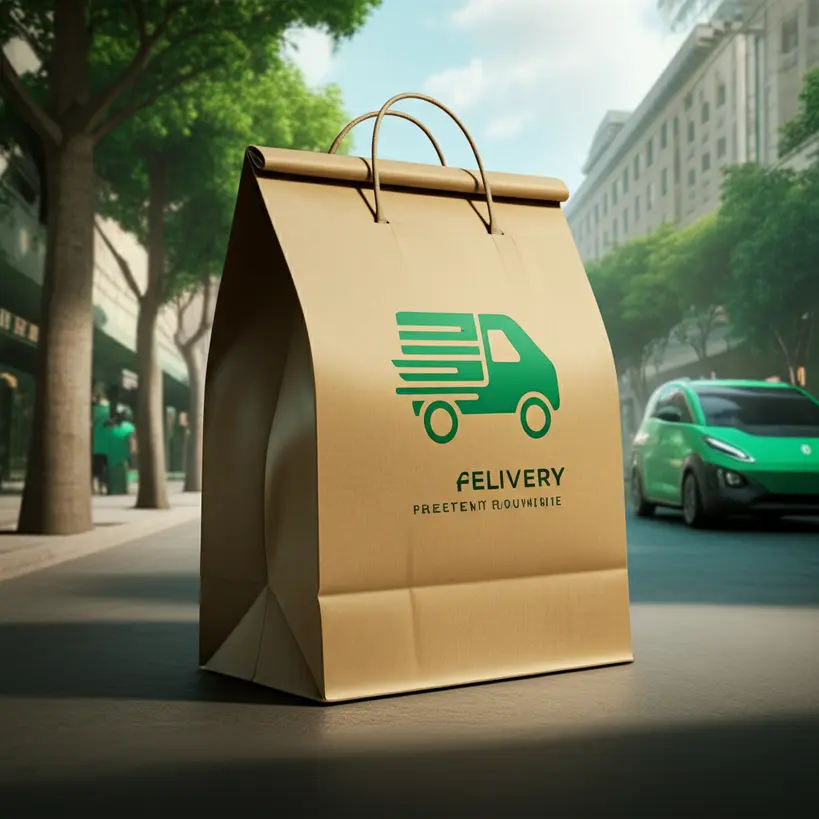 Saco Kraft: O Futuro Sustentável do Delivery em 2025