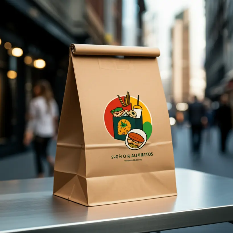  Saco Kraft Personalizado: Sua Marca Viraliza no Delivery