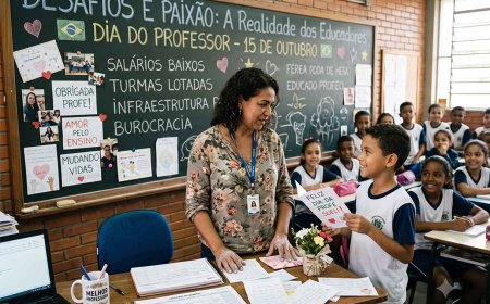 Desafios e Paixão: A Realidade dos Educadores no Dia do Professor